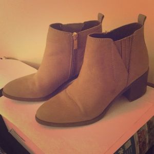 Franco Sarto Tan/Beige Booties